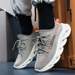 PEGASUS X2 Wave Runner Sneakers - Grey/White/Orange