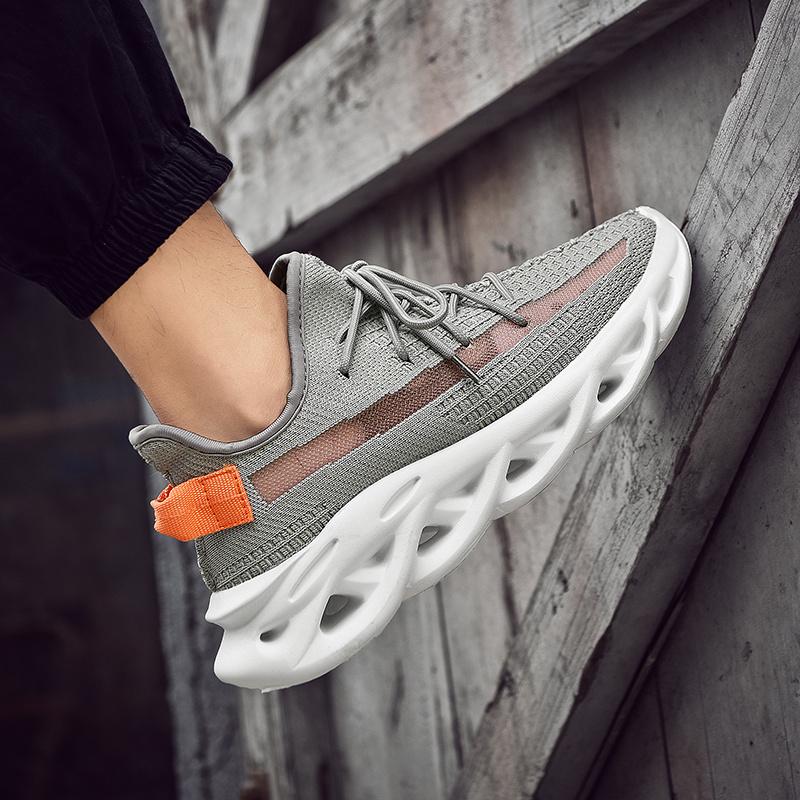 PEGASUS X2 Wave Runner Sneakers - Grey/White/Orange