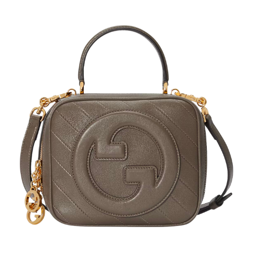 BAG NEW ARRIVAL GG BLONDIE TOP HANDLE BROWN BAG SneakBag Store