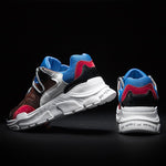 MERCY RX97 Chunky Leather/Mesh Sneakers - Multi Color