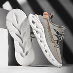 PEGASUS X2 Wave Runner Sneakers - Grey/White/Orange