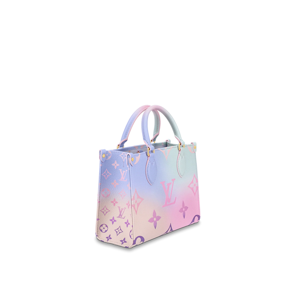 BAG NEW ARRIVAL - LV ONTHEGO PM 25CM SUNRISE PASTEL – SneakBag Store