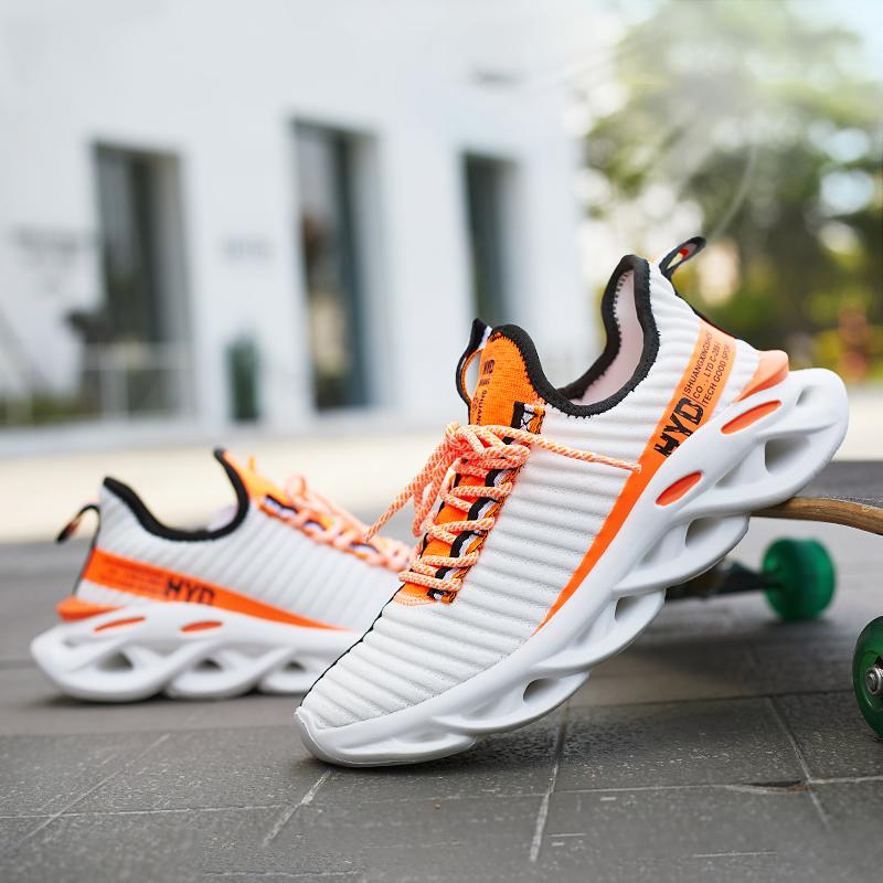 HYDRA 'Myth of Argos' X9X Sneakers -White/Orange