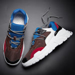 MERCY RX97 Chunky Leather/Mesh Sneakers - Multi Color